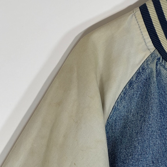 Vintage Walt Disney World Fantasia Mickey Mouse Where Magic Lives Denim Jacket - Picture 8 of 16